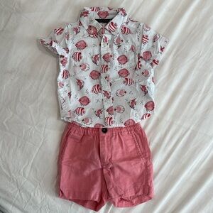 Janie and Jack 6-12 Month Boys Set